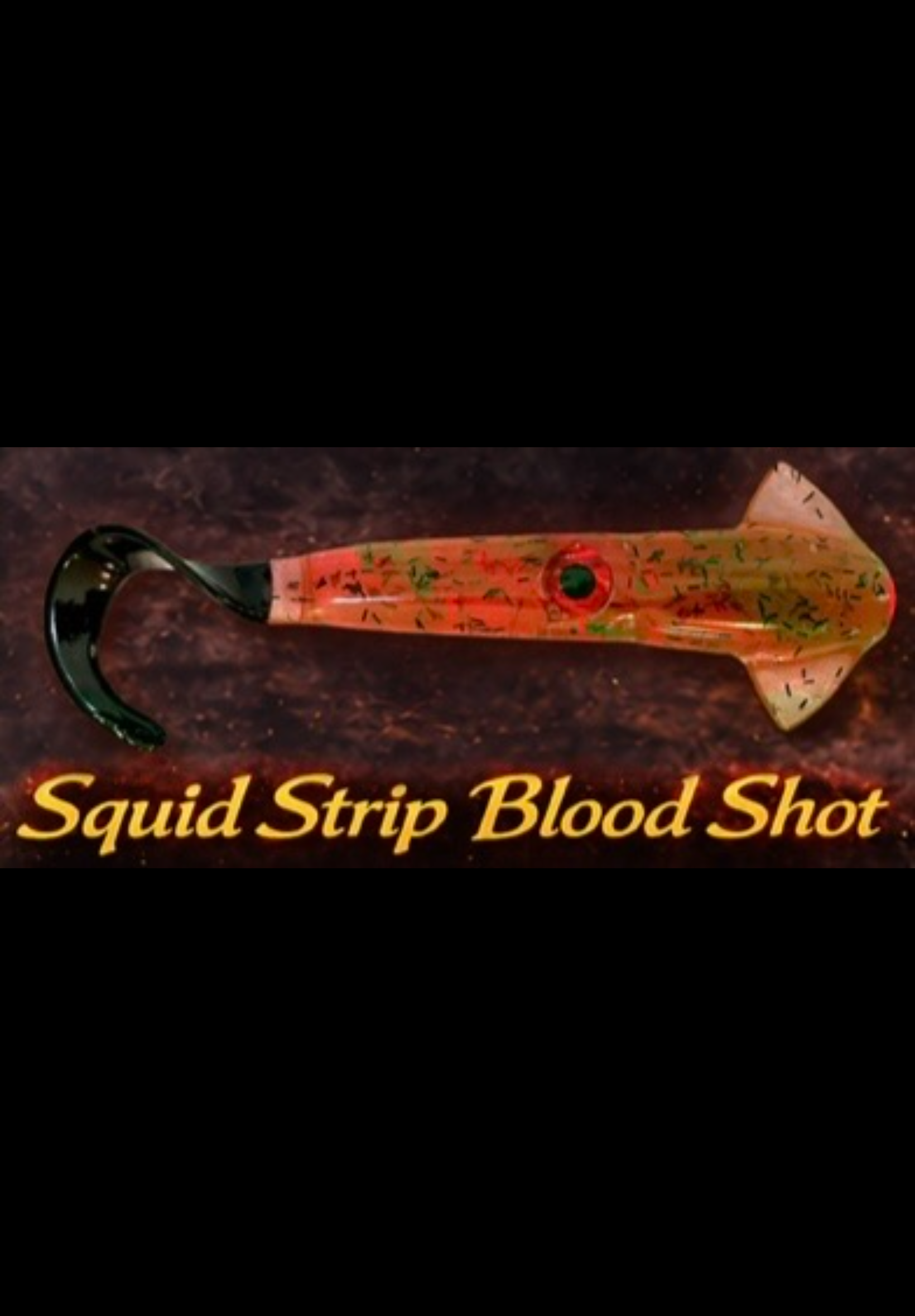 Squid Strip Bloodshot 4 inch (3 pack)